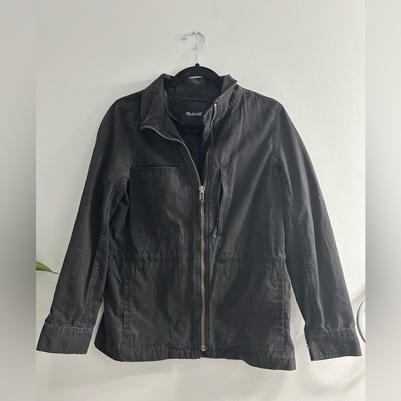 Madewell fleet jacket washed black - Picture 5 of 9